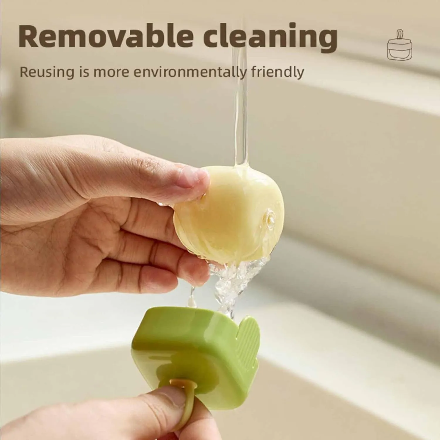2Pcs Reusable Lint Roller, Washable Sticky Roller, Portable Home Travel Lint Roller, Mini Lint Roller, Pet Hair Removal Tool, Clothes Ball Remover, Portable Pet Hair Remover for Clothes (Yellow)