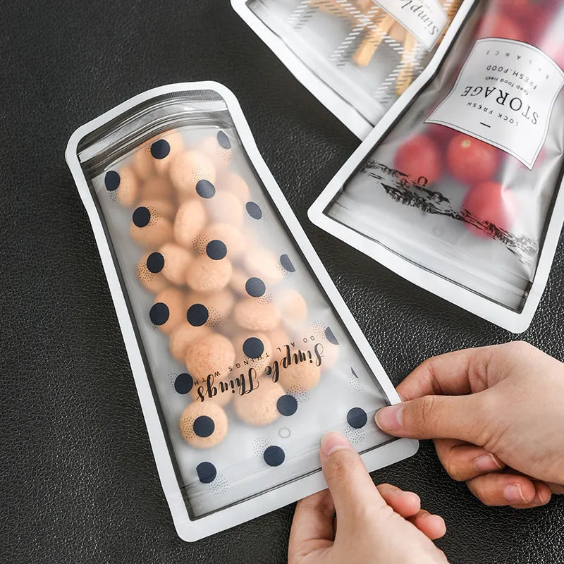 4 Pack 300ml Freezer Bags, Reusable Cup-Shaped Food Storage Bags | Zero Waste Silicone Snack Bags