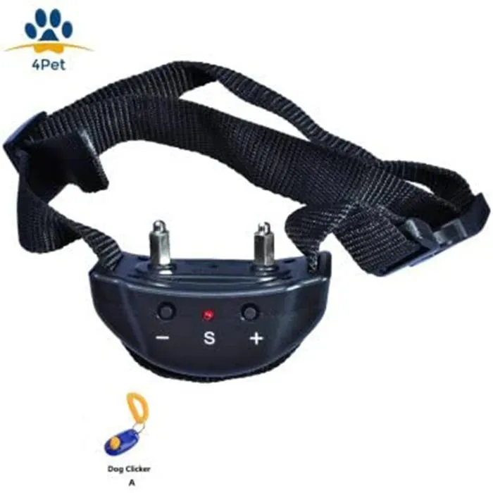 4Pet Advanced No Bark Dog Training Collar with Clicker