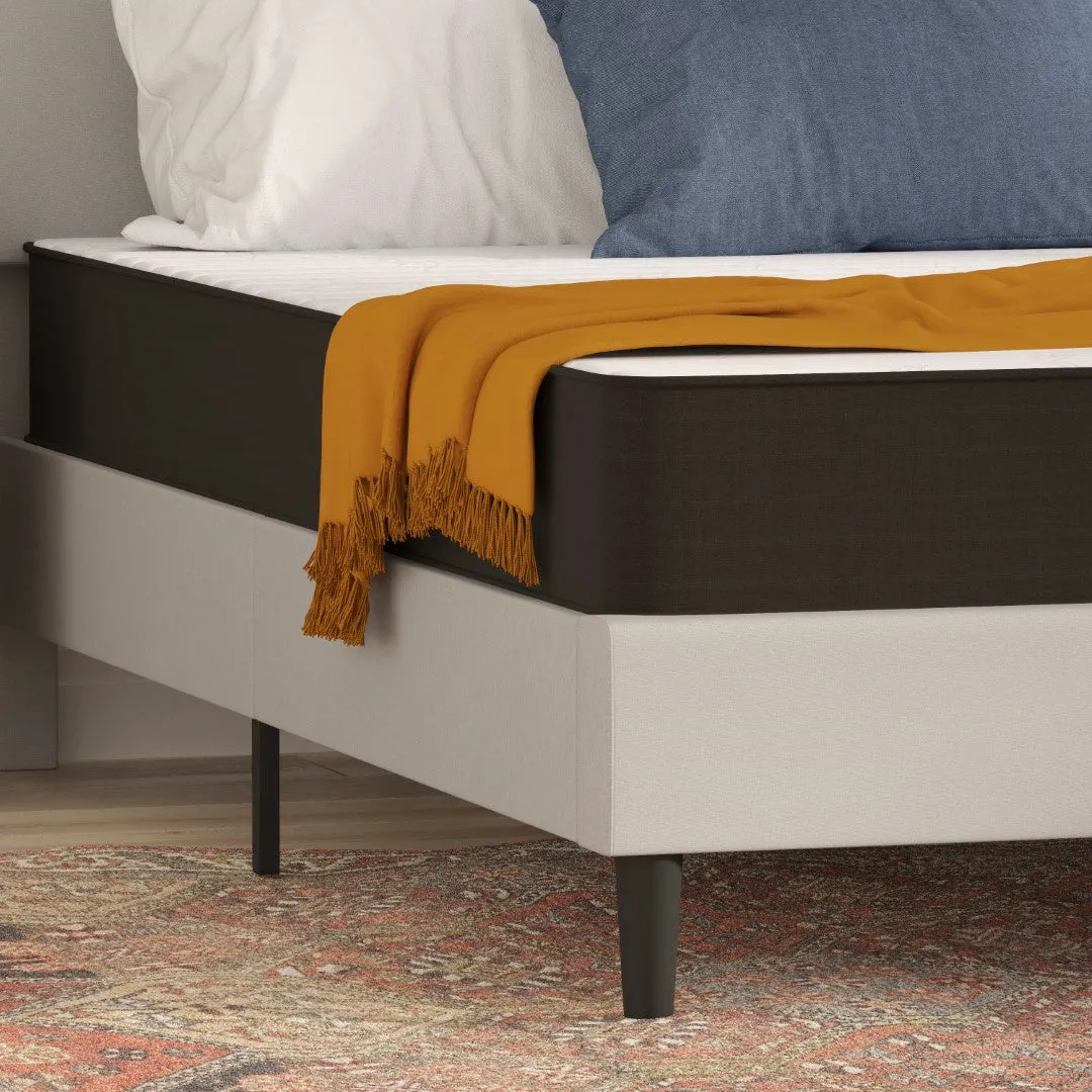 8" CertiPUR-US Hybrid Queen Mattress - Foam & Innerspring, All Sleep Positions