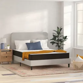 8" CertiPUR-US Hybrid Queen Mattress - Foam & Innerspring, All Sleep Positions