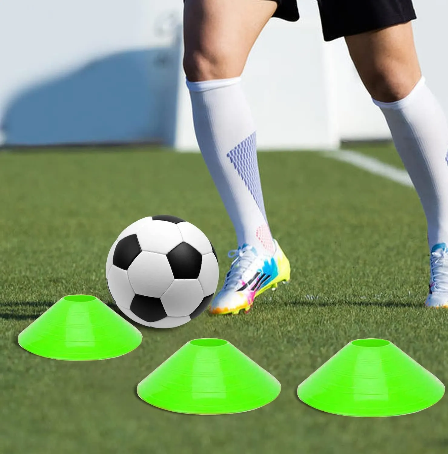 Adjustable Speed Training Hurdles Fitness & Speed Training Equipment with Agility Ladder - Plyometric Fitness & Speed Training  Hurdle/Obstacles for Soccer, Football, Track & Field