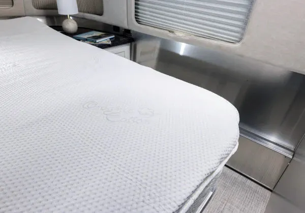 Airstream Memory Foam Topper for Pottery Barn Travel Trailers