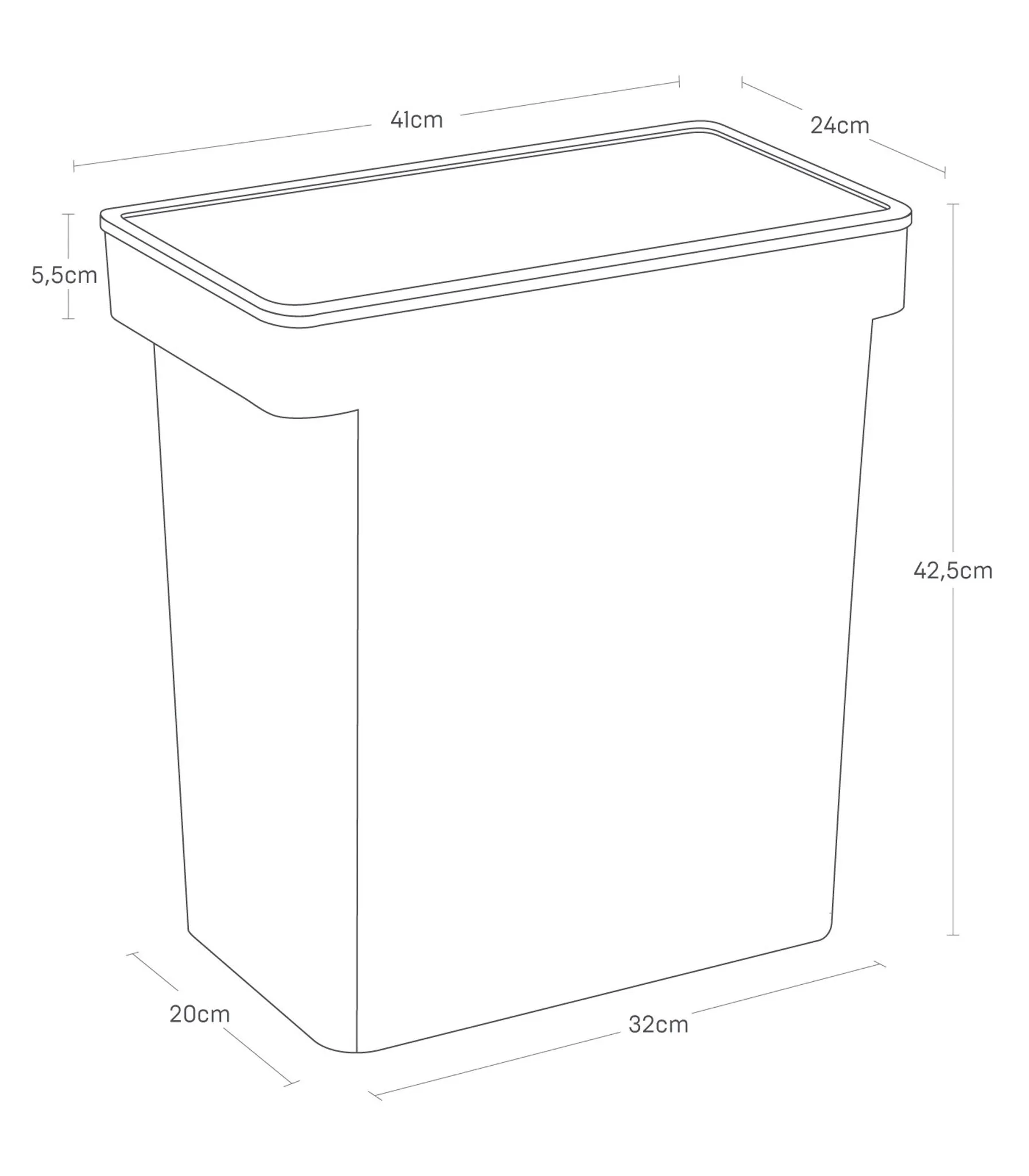 Airtight Pet Food Container (12 kg)