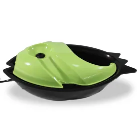 Auto Waterfall Pet Drinking Fountain Bowl - green