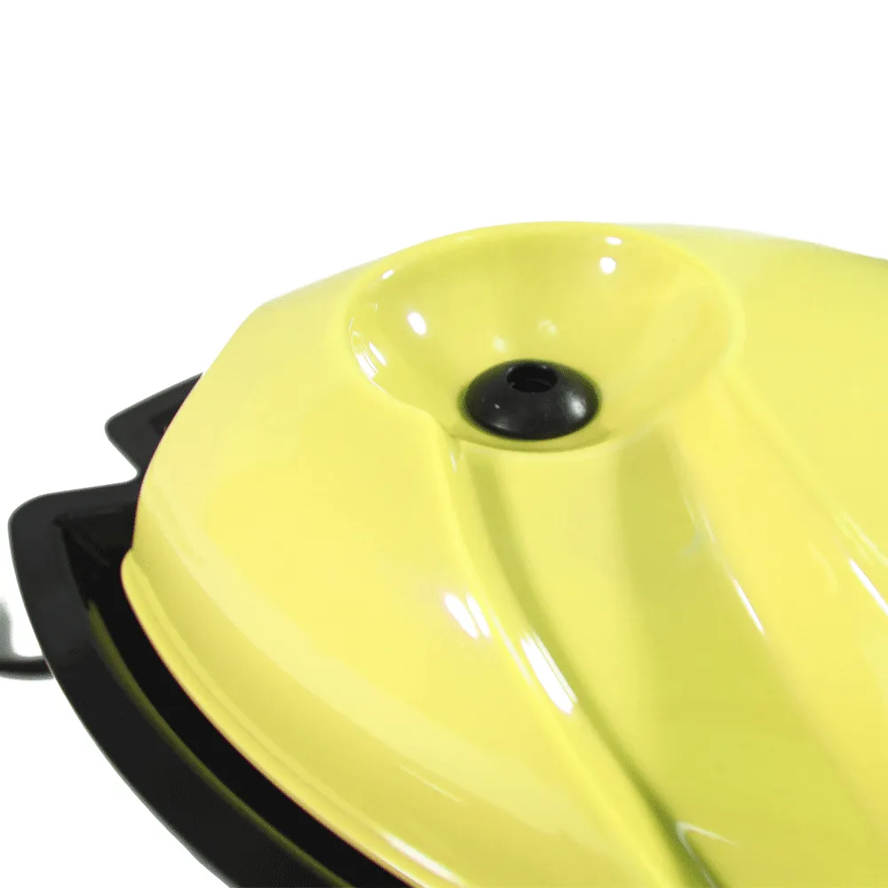 Auto Waterfall Pet Drinking Fountain Bowl - yellow