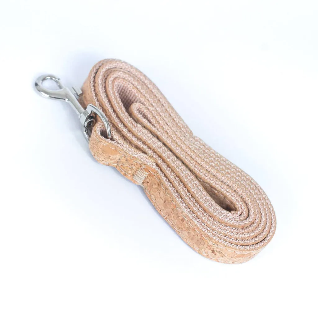 BUY 1 GET 1 FREE: Cork Dog Harness & Leash Set for Small Dogs -Comfortable L-872