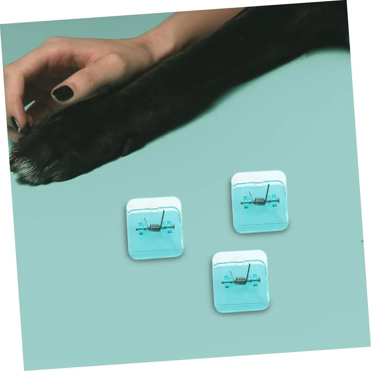 Dog Training Pad Holder 8 -Mounted Peel and Stick Dog Pee Pads for Indoor Dog Grass Pee Pad -Slip