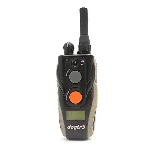 Dogtra 1902S Two Dogs Remote Training Collar - 3/4 Mile Range, Waterproof, Rechargeable, Shock, Vibration - Includes PetsTEK Dog Training Clicker