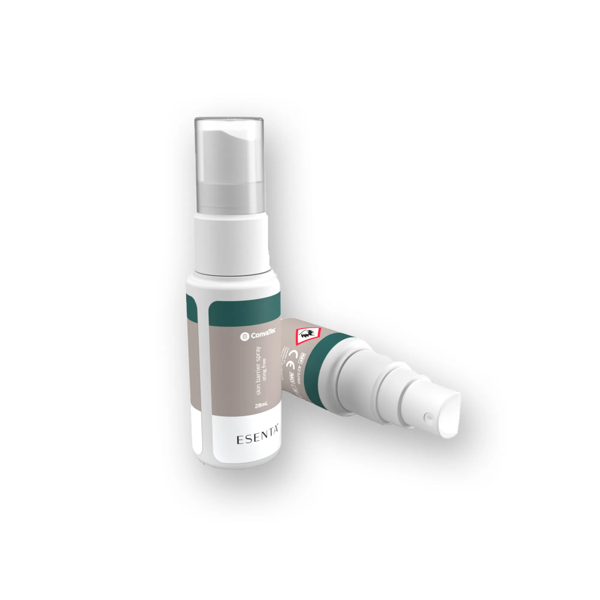 ESENTA Skin Barrier for Protection Around Stomas and Wounds, Silicone Based, Sting and Alcohol Free