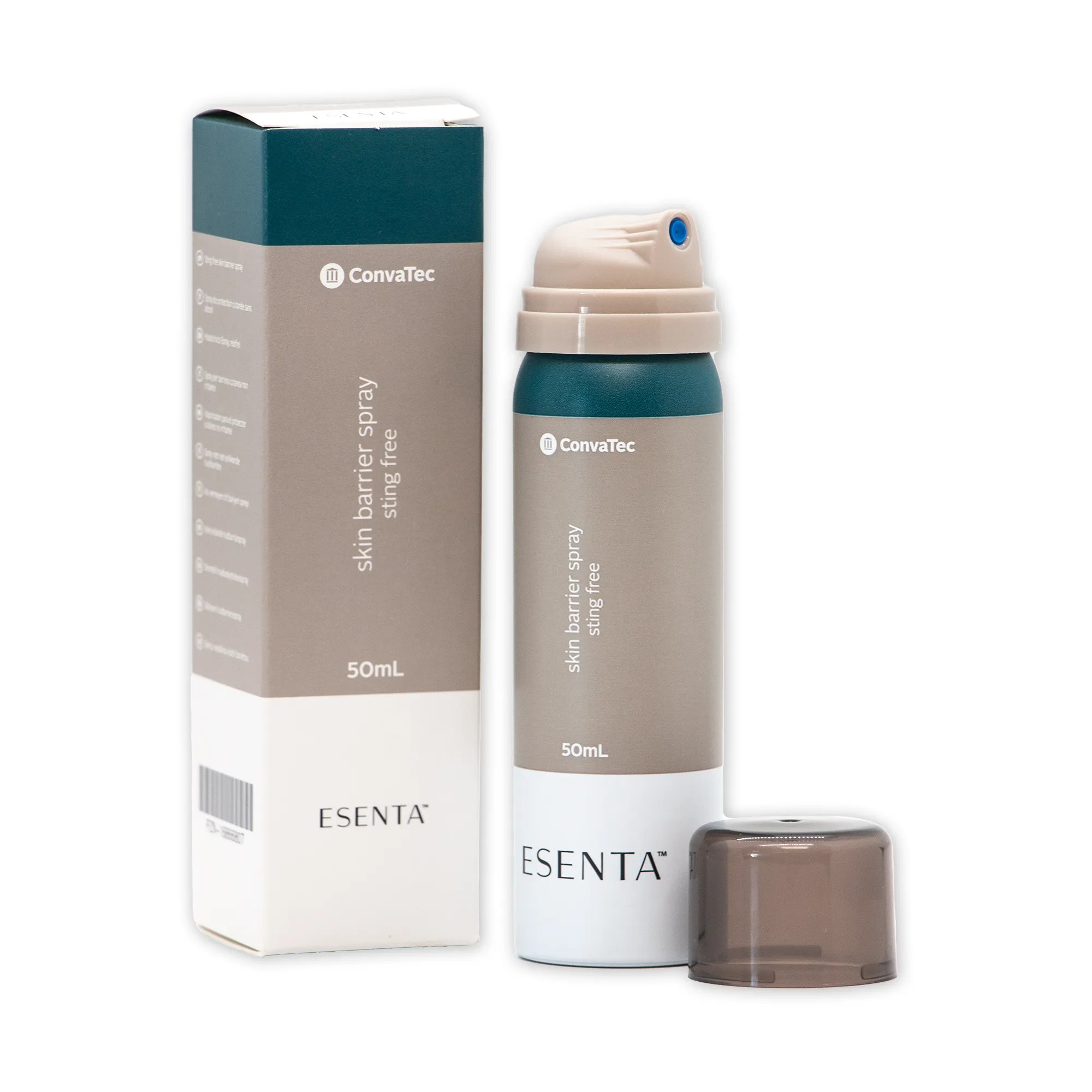 ESENTA Skin Barrier for Protection Around Stomas and Wounds, Silicone Based, Sting and Alcohol Free