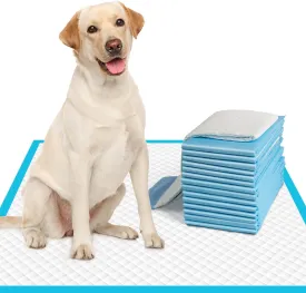 Fluffy Paws Store Absorbent Dog and Puppy Pee Pads with 6-Layer Leak-Proof Design and Quick-Dry Surface for Potty Training, XL 24x36 inches