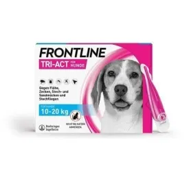 FRONTLINE Tri-Act solution for dripping for dogs 10-20kg