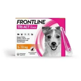 FRONTLINE Tri-Act solution for dripping for dogs 5-10 kg