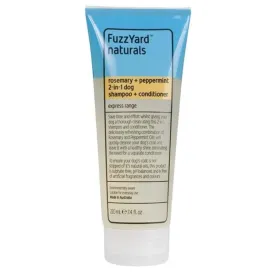 FuzzYard Rosemary & Peppermint 2-in-1 Shampoo & Conditioner for Dogs 220ml