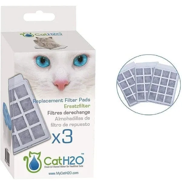 Goofy Tails Cat H2O Water Filter Replacement Refill Pack (3 Filters)
