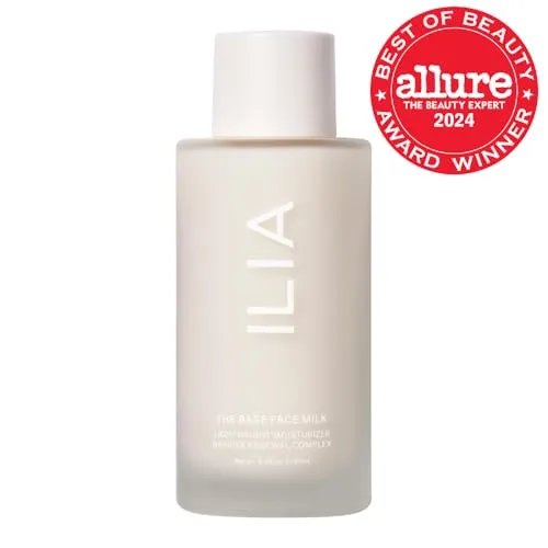 ILIA - The Base Face Milk Essence - Lightweight Moisturizer, For Long-Lasting Hydration