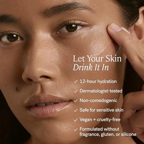ILIA - The Base Face Milk Essence - Lightweight Moisturizer, For Long-Lasting Hydration