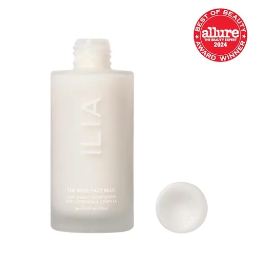 ILIA - The Base Face Milk Essence - Lightweight Moisturizer, For Long-Lasting Hydration