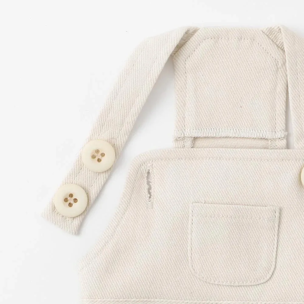 Japanese Denim Flower Dog Dress