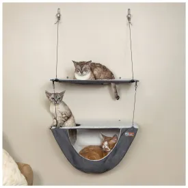 K&H Wall Mount Cat Shelf & Cat Hammock