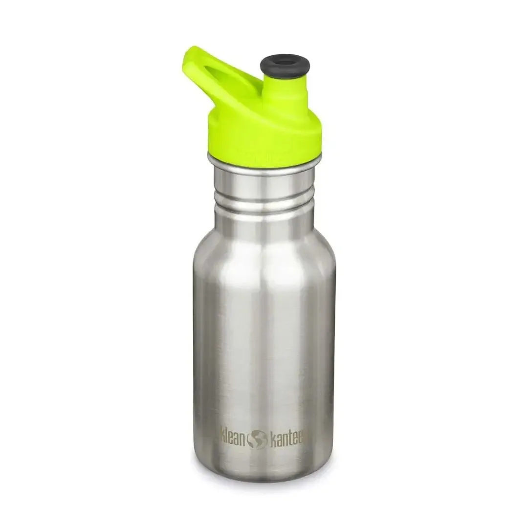 Klean Kanteen Kids Classic Stainless Steel Sports Bottle 355ml