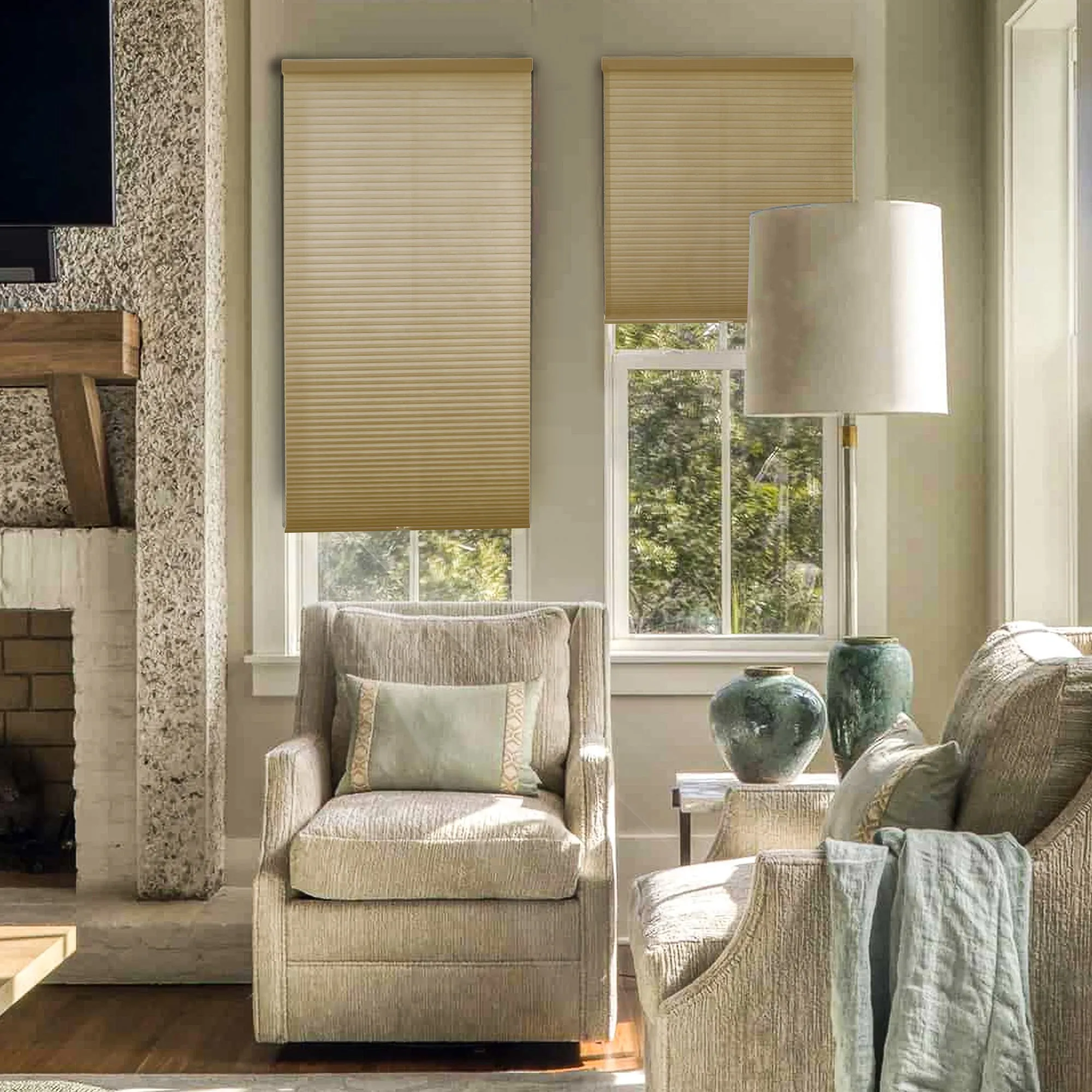 Light Filtering | Custom Insulating Honeycomb | Morning