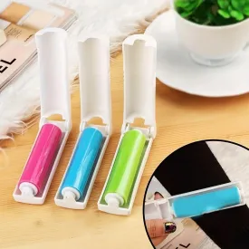 Lint Roller with Washable Sticky Roller Head(3pcs), Reusable Foldable Portable Clothes Washing Carpet Sheets dust Suction Brush Picker Set Cleaner,Pet Hair Remover Brush (Pink)