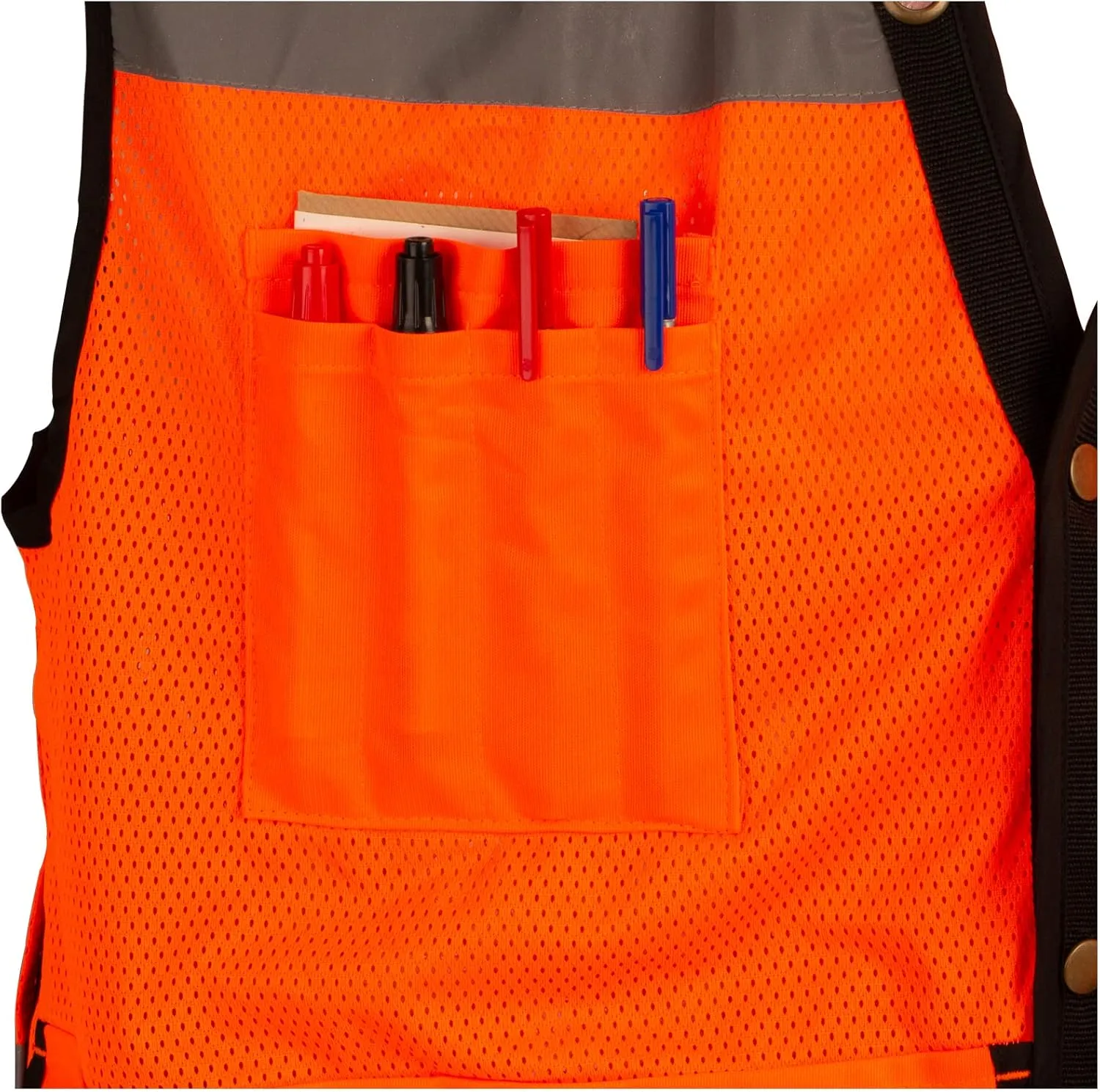 LOHASPRO Safety Vest High Visibility - Mesh Reflective Vest with Pockets for Men & Women - ANSI/ISEA Standards