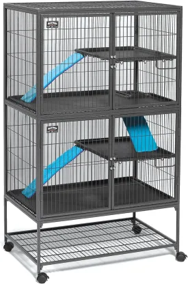 MidWest Homes for Pets 182 Ferret Nation Double Story Unit, 1-Year Manufacturer Warranty