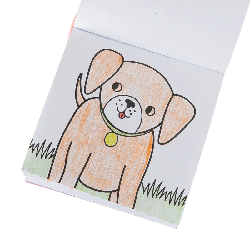 OOLY Carry Along Coloring Book Set - Pet Pals