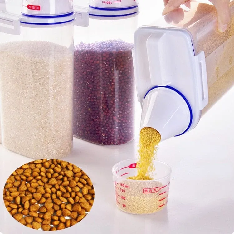 Pet Food Plastic Container