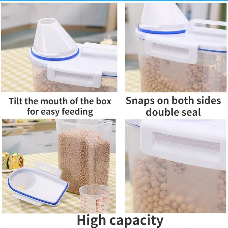 Pet Food Plastic Container