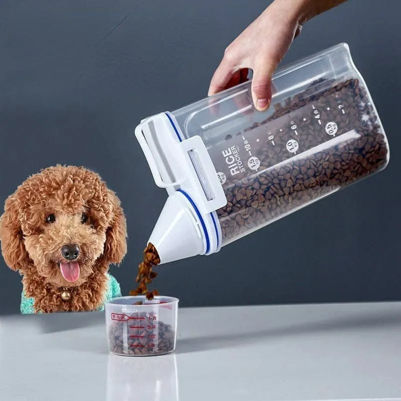Pet Food Plastic Container