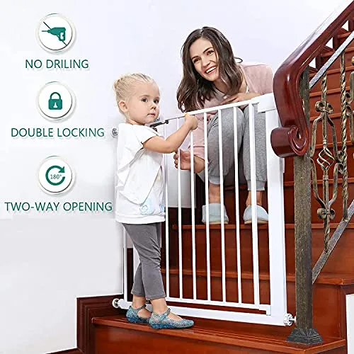 Safe-O-Kid, Safety Gate (75-85 cm) Adjustable-Grey
