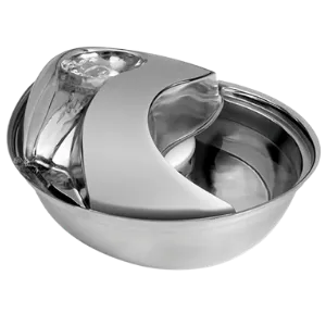 SmartCat Raindrop Stainless Steel Fountain