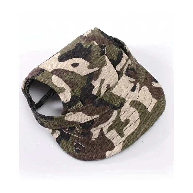Summer Baseball Hat for Small Dogs