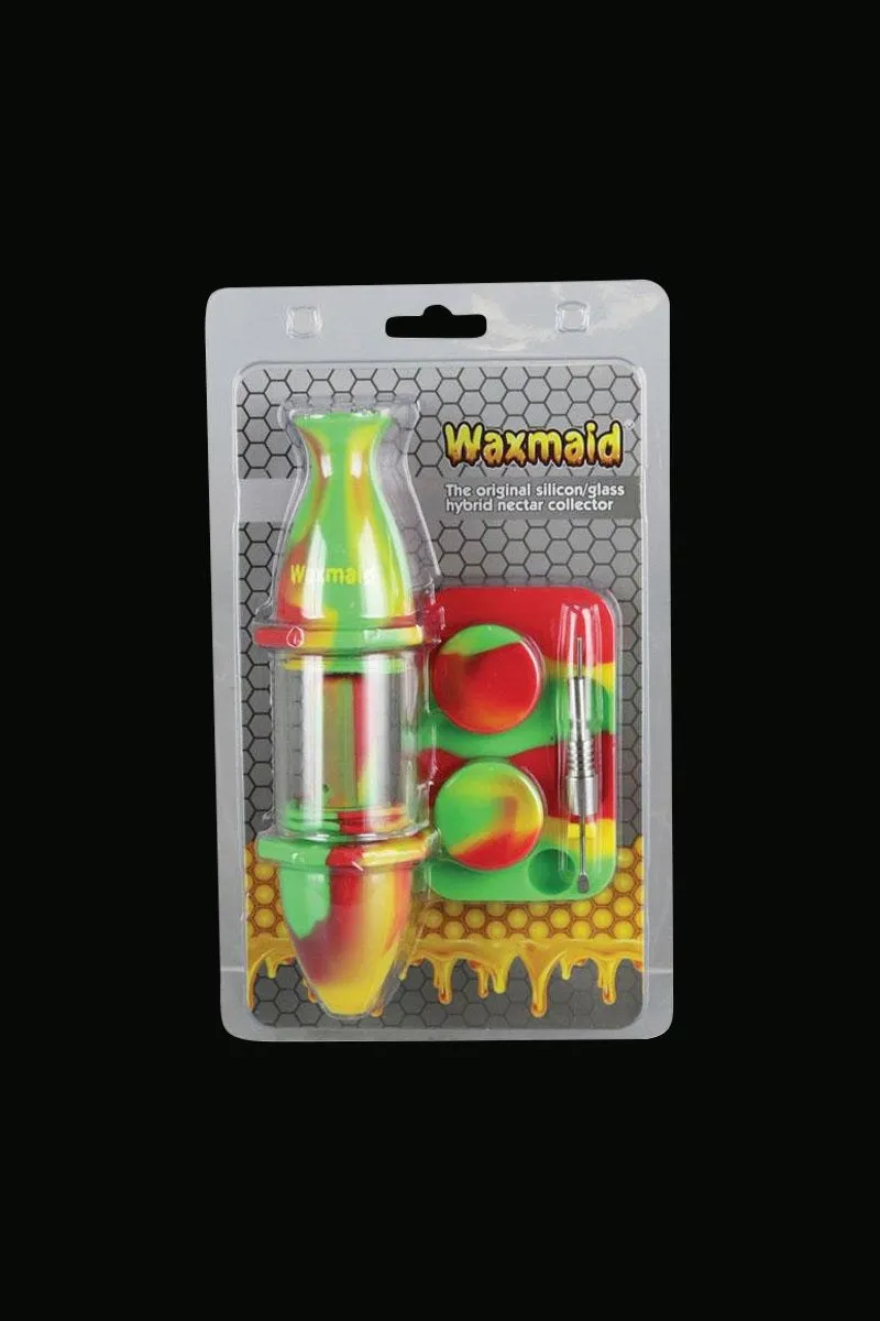 Waxmaid Silicone Nectar Straw Kit with Container
