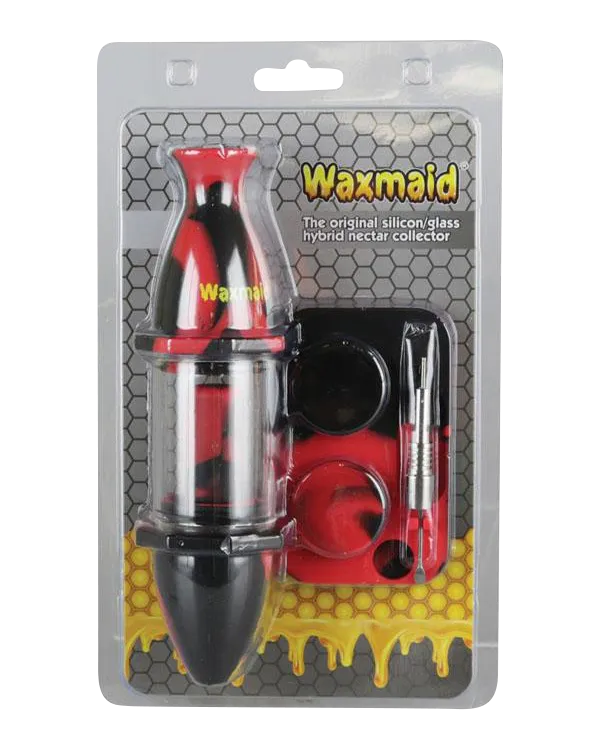 Waxmaid Silicone Nectar Straw Kit with Container