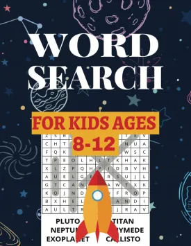 Word search: For Kids Ages 8-12 Paperback  March 10, 2025