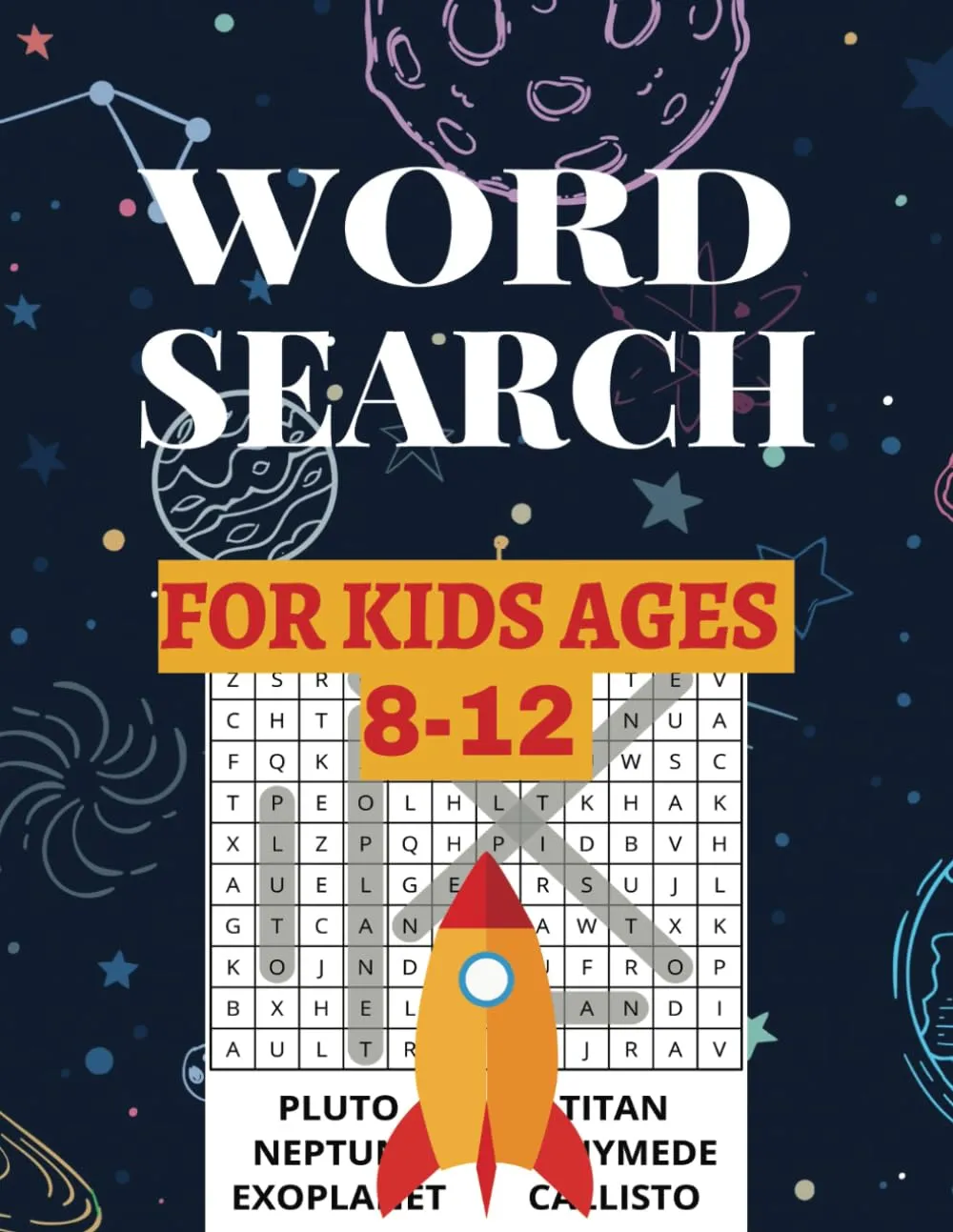 Word search: For Kids Ages 8-12 Paperback  March 10, 2025